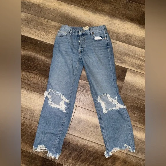 We The Free Blue Denim Jeans - Picture 4 of 4